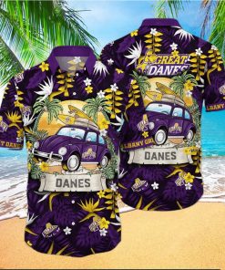 NCAA Albany Great Danes Hawaiian Shirt Practical Beach Gift