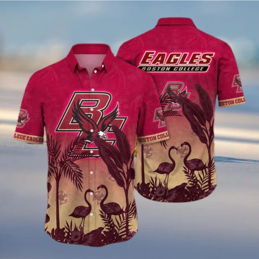 NCAA Boston College Eagles Hawaiian Shirt Beach Gift For Him