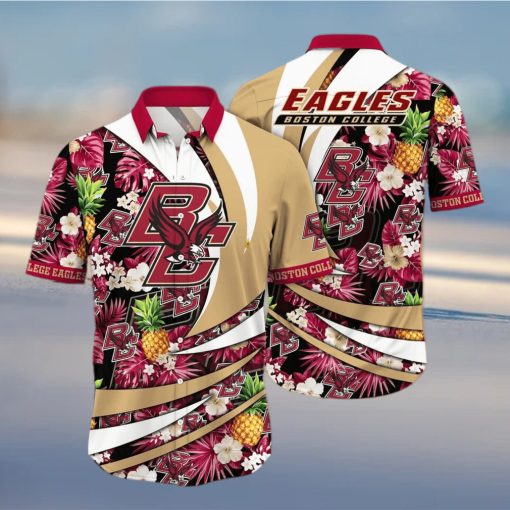 NCAA Boston College Eagles Hawaiian Shirt Gift For Beach Holiday