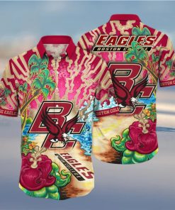 NCAA Boston College Eagles Hawaiian Shirt Gift For Summer Holiday