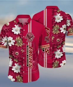 NCAA Boston College Eagles Hawaiian Shirt Summer Beach Gift