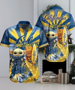 NCAA California Golden Bears Baby Yoda Hawaiian Shirt