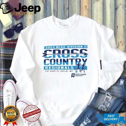 NCAA Division II cross country regionals the road to Joplin shirt