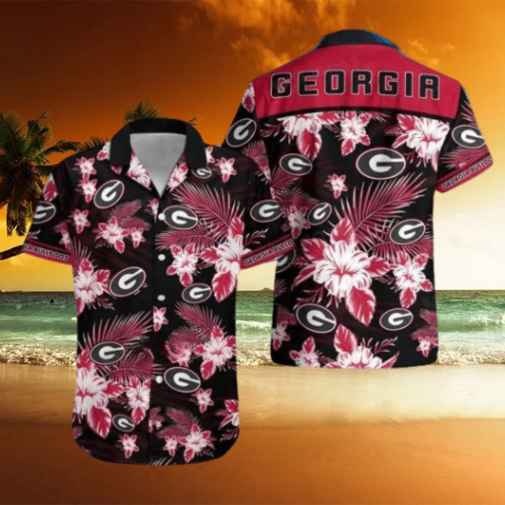 Georgia Georgia Bulldogs And Atlanta Braves Hawaiian Shirt