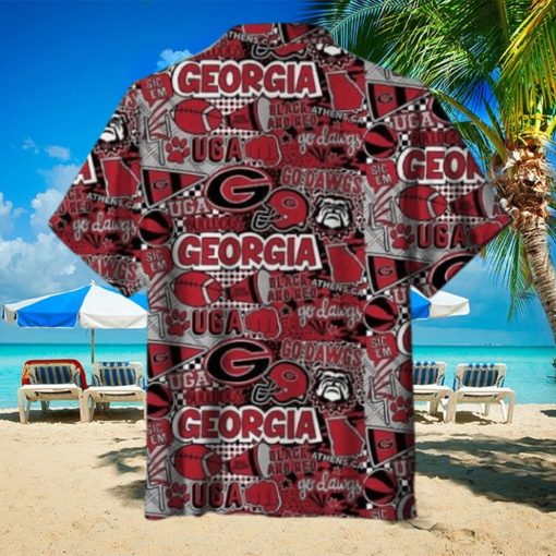 NCAA Georgia Bulldogs UGA Hawaiian Shirts