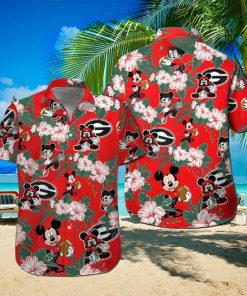 NCAA Georgia Bulldogs UGA Hawaiian shirt disney loves