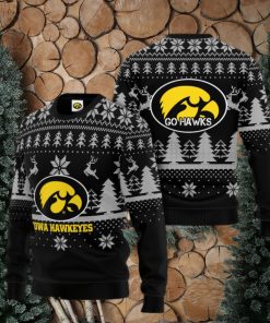 NCAA Iowa Hawkeyes 3D Christmas Sweater 3D Gift For Men And Women