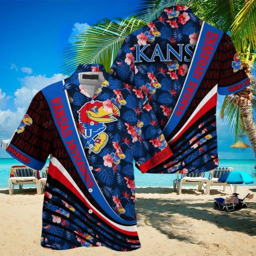 NCAA Kansas Jayhawks Blue Special Hawaiian Shirt