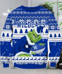 NCAA Kentucky Wildcats Grinch AOP Ugly Christmas Sweater Christmas Gift For Men And Women