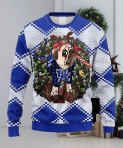 NCAA Kentucky Wildcats Pub Dog Christmas Ugly 3D Sweater For Men And Women Gift Ugly Christmas