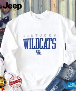 NCAA Kentucky Wildcats White Promo Logo T Shirt