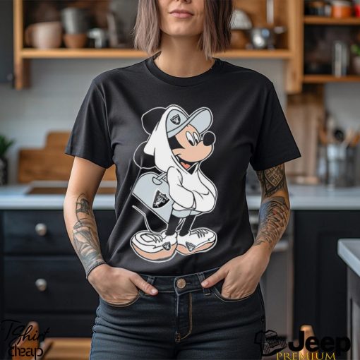 NCAA Las Vegas Raiders X Disney Mickey Mouse cartoon shirt