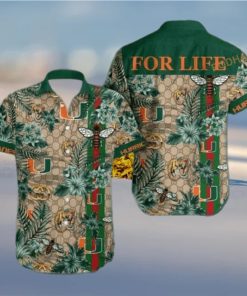 NCAA Miami Hurricanes Hawaiian Shirt