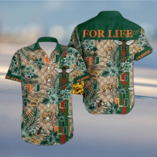 NCAA Miami Hurricanes Hawaiian Shirt