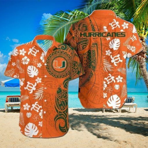 NCAA Miami Hurricanes Hawaiian Shirts