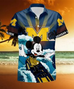 NCAA Michigan Wolverines Hawaiian Shirt