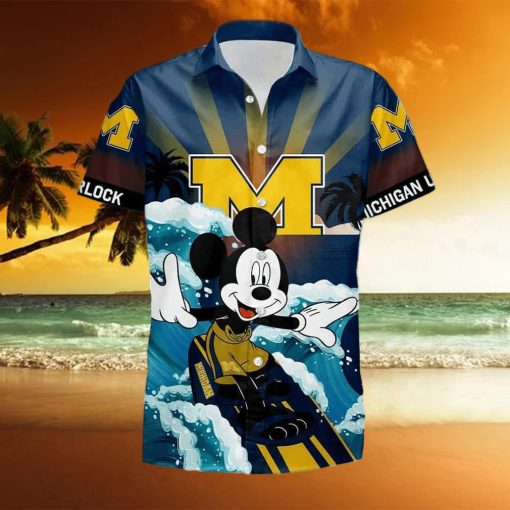 NCAA Michigan Wolverines Hawaiian Shirt