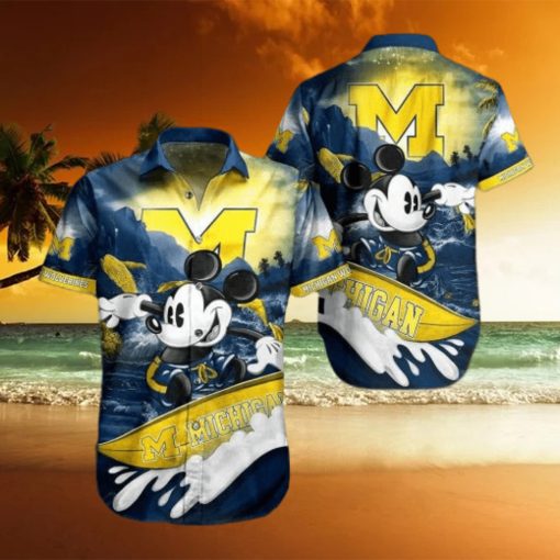 NCAA Michigan Wolverines Hawaiian Shirts