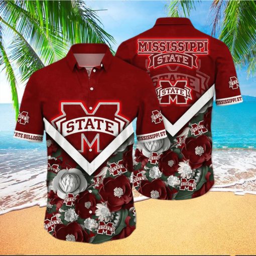 NCAA Mississippi State Bulldogs Hawaiian Shirt Practical Beach Gift For Him