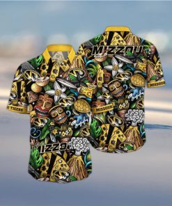 NCAA Missouri Tigers Tiki Hippie Hawaiian Shirt The Perfect Summer Vibe For FootBall Fans