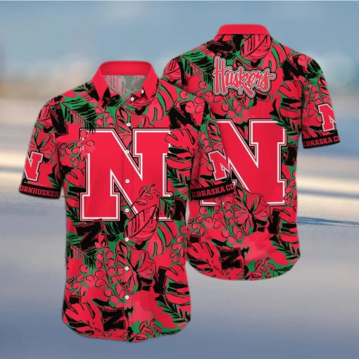 NCAA Nebraska Cornhuskers Hawaiian Shirt Beach Lovers Gift