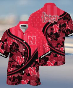 NCAA Nebraska Cornhuskers Hawaiian Shirt Custom Name Beach Gift For Him