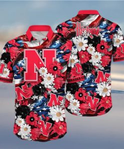 NCAA Nebraska Cornhuskers Hawaiian Shirt Independence Day Best Beach Gift