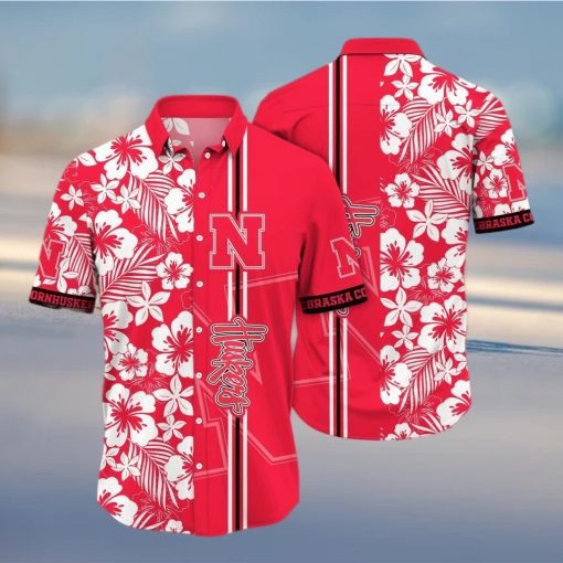 NCAA Nebraska Cornhuskers Hawaiian Shirt Practical Beach Gift For Him