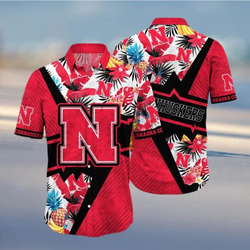 NCAA Nebraska Cornhuskers Hawaiian Shirt Summer Vacation Gift