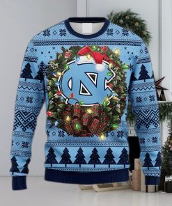 NCAA North Carolina Tar Heels Christmas Ugly 3D Sweater For Men And Women Gift Ugly Christmas