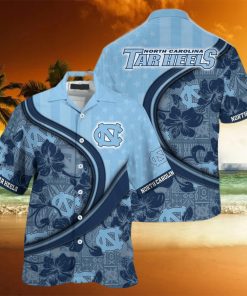 NCAA North Carolina Tar Heels Hawaiian Shirt Custom Name Beach Gift For Friend