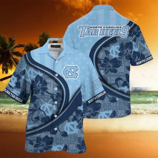 NCAA North Carolina Tar Heels Hawaiian Shirt Custom Name Beach Gift For Friend