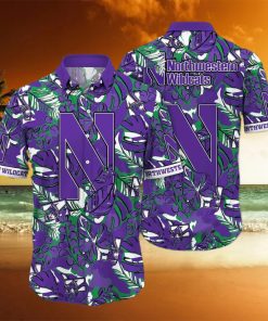 NCAA Northwestern Wildcats Hawaiian Shirt Beach Gift For Him