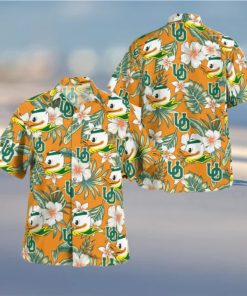 NCAA Oregon Ducks Hawaiian Shirt Summer Aloha Beach Gift For Friend hawaiianshirt