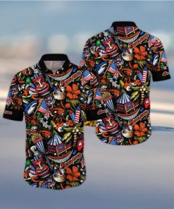 NCAA Oregon State Beavers Flower Hawaii Shirt Summer Vibes For FootBall Fans