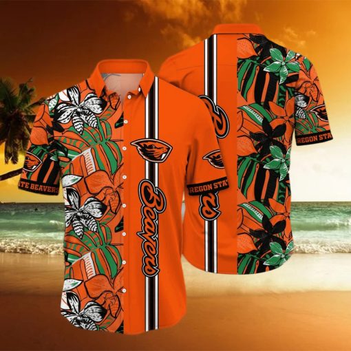 NCAA Oregon State Beavers Hawaiian Shirt Gift For Beach Vacation