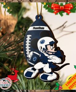 NCAA Penn State Nittany Lions Mickey Mouse Christmas Ornament 2023 Christmas Tree Decorations