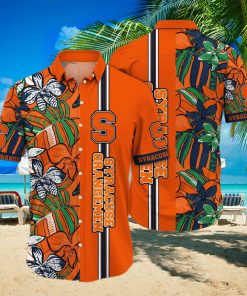 NCAA Syracuse Orange Hawaiian Shirt Summer Aloha Gift For Beach Lovers