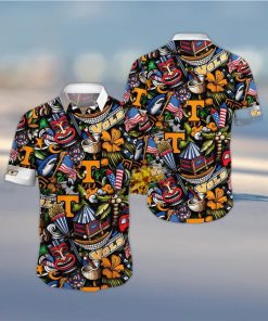 NCAA Tennessee Volunteers Flower Hawaii Shirt Summer Vibes For FootBall Fans