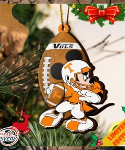 NCAA Tennessee Volunteers Mickey Mouse Christmas Ornament 2023 Christmas Tree Decorations