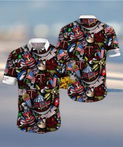 NCAA Texas A&ampM Aggies Flower Hawaii Shirt Summer Vibes For FootBall Fans