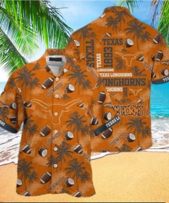 NCAA Texas Longhorns Hawaiian Shirt Aloha Shirt Gift For Football Fans