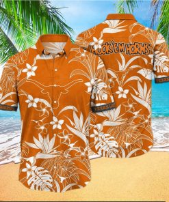 NCAA Texas Longhorns Hawaiian Shirt Aloha Shirt Summer