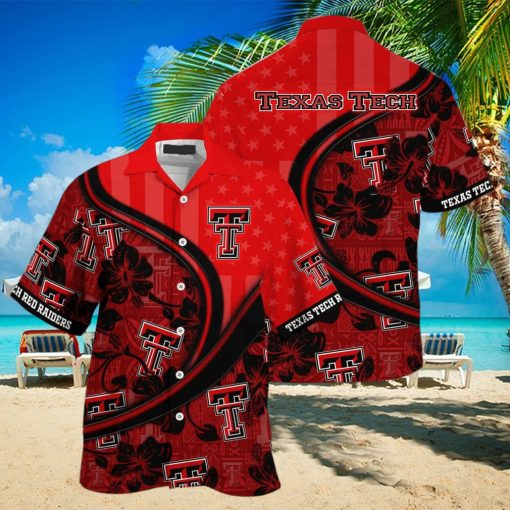 NCAA Texas Tech Red Raiders Hawaiian Shirt Custom Name Beach Vacation Gift shirt