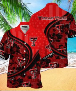 NCAA Texas Tech Red Raiders Hawaiian Shirt Custom Name Summer Gift For Friend