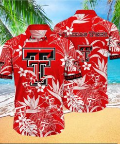 NCAA Texas Tech Red Raiders Hawaiian Shirt Gift For Beach Lovers