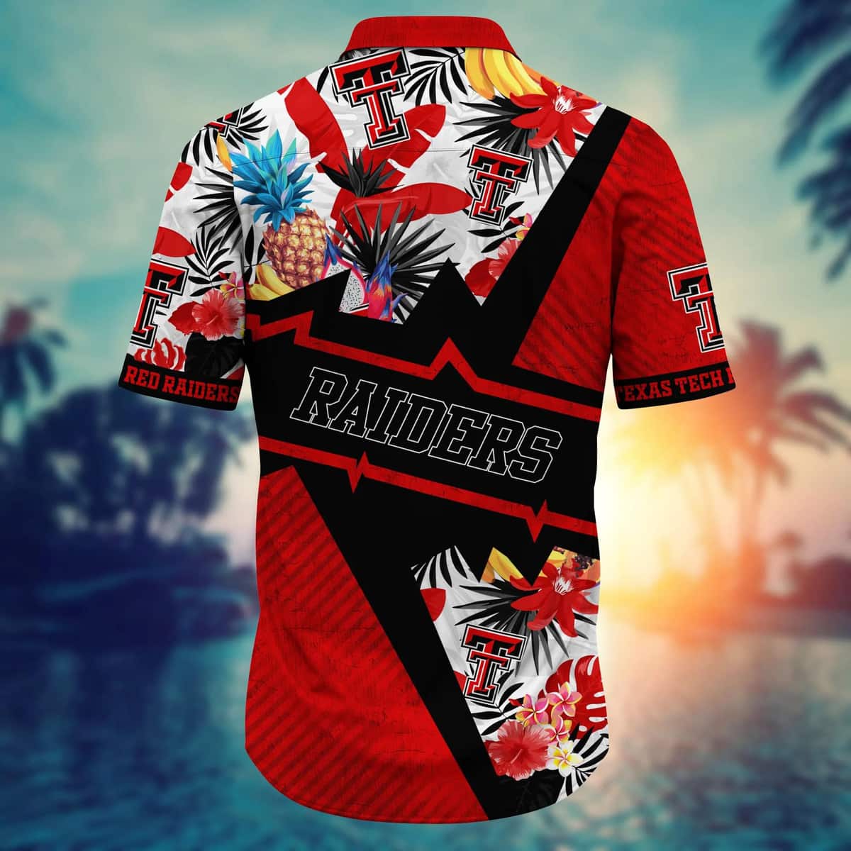 NCAA Texas Tech Red Raiders Hawaiian Shirt Gift For Beach Vacation