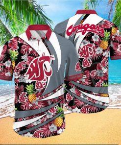 NCAA Washington State Cougars Hawaiian Shirt Aloha Shirt Summer Aloha