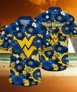 NCAA West Virginia Mountaineers WVU Hawaiian Shirt Beach Vacation Gift