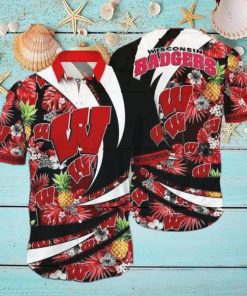 NCAA Wisconsin Badgers Hawaiian Shirt